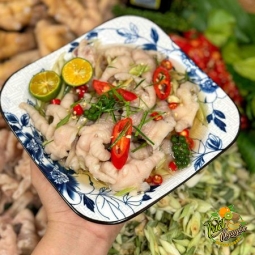 Chân gà rút xương ngâm xả tắc cần giuộc