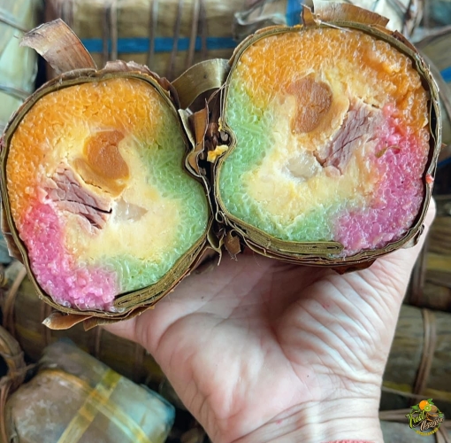 Bánh tét cần giuộc long an