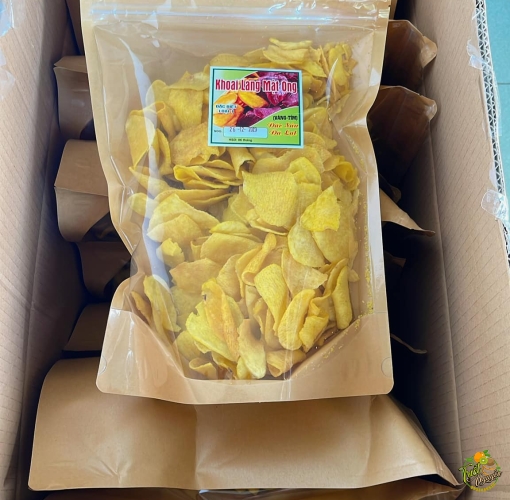 Khoai sấy mật ong long an cần giuộc 