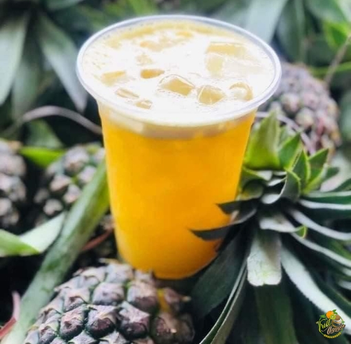 Nước ép thơm mật cần giuộc