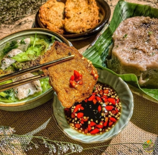 CHẢ CÁ THÁC LÁC QUẾT SẴN GIA VỊ 